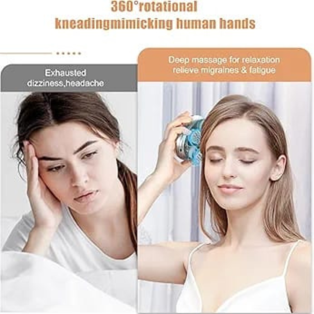 Smart scalp massager