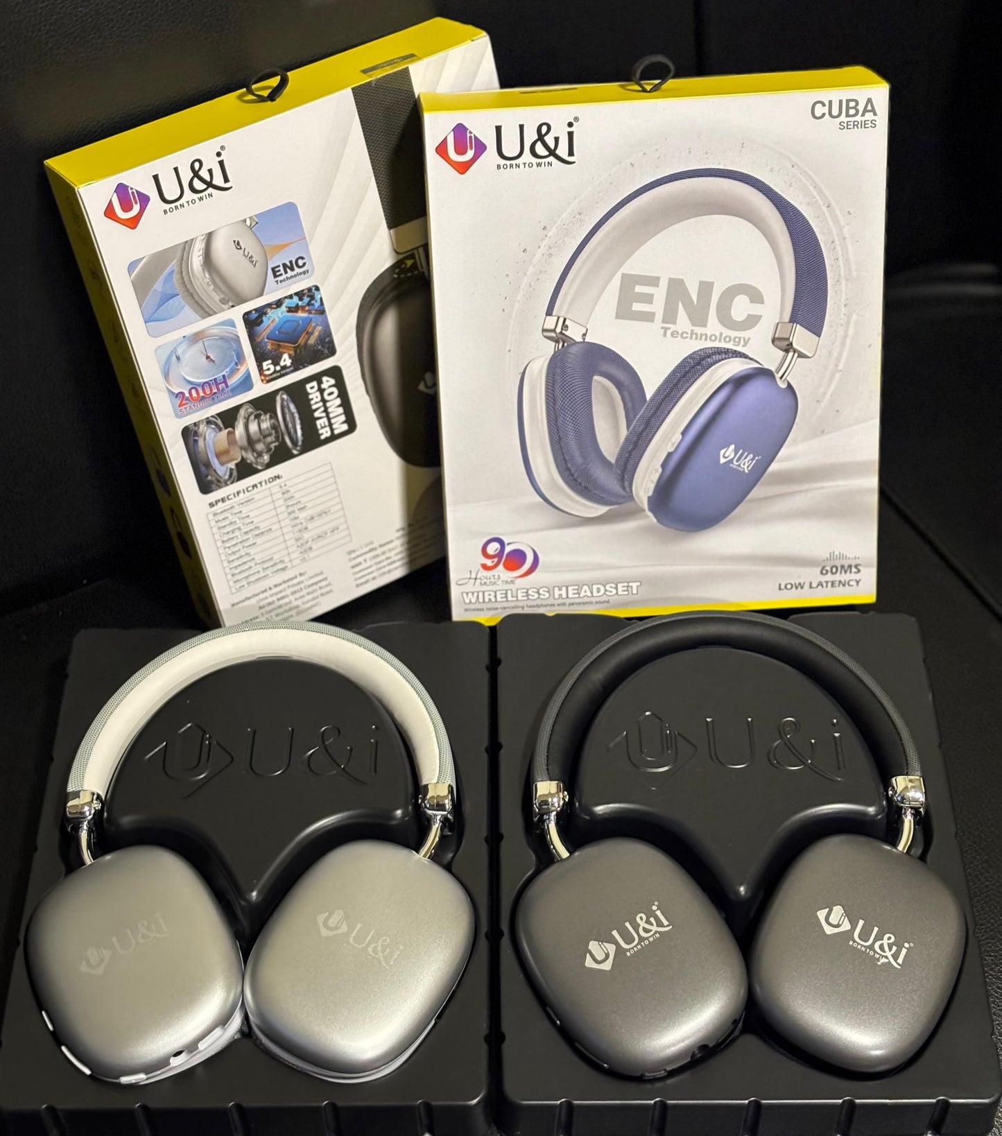 U&i cuba series wirless headphone