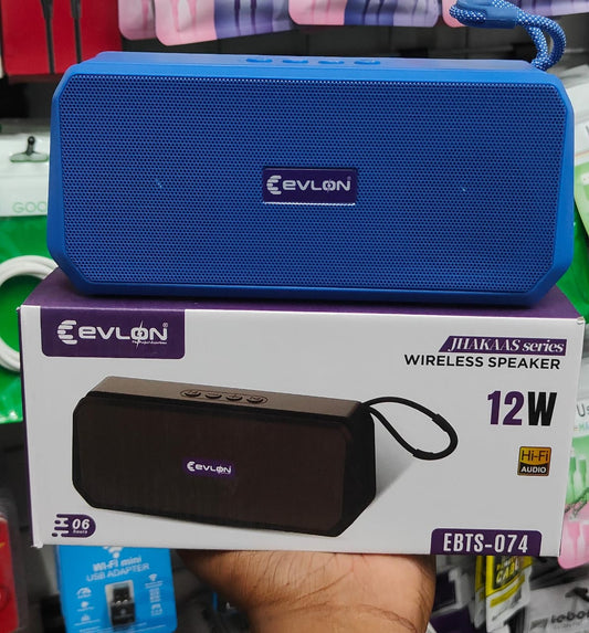 Evlon Jhakaas Series 12W Wireless Bluetooth Speaker (Model EBTS-074)