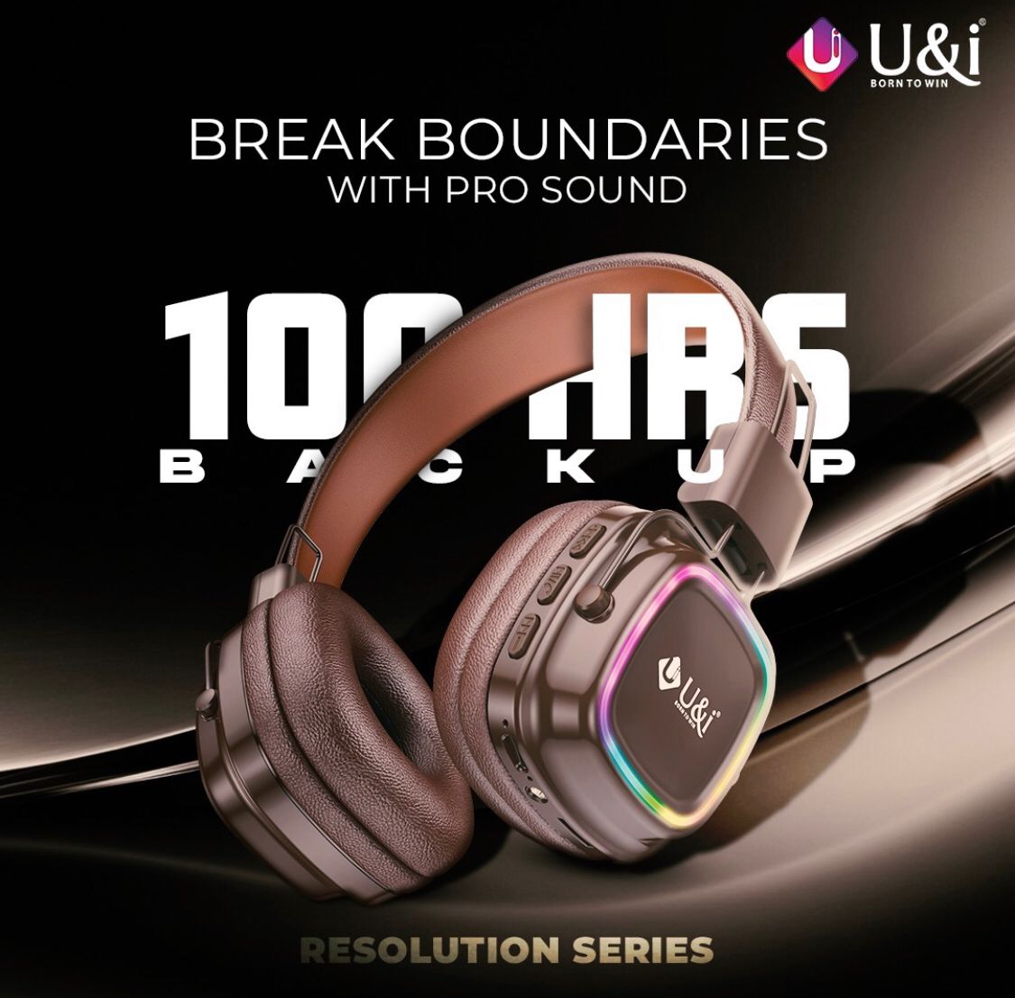 U&i RESOLUTION SERIES HEADPHONE