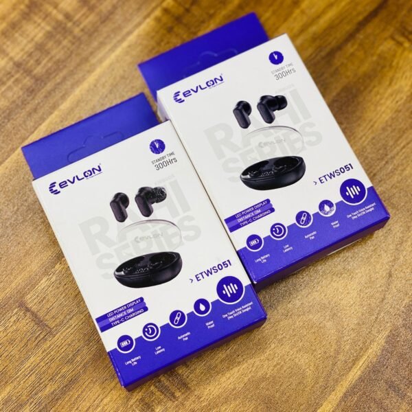 EVLON ETWS051 Wireless Earbuds