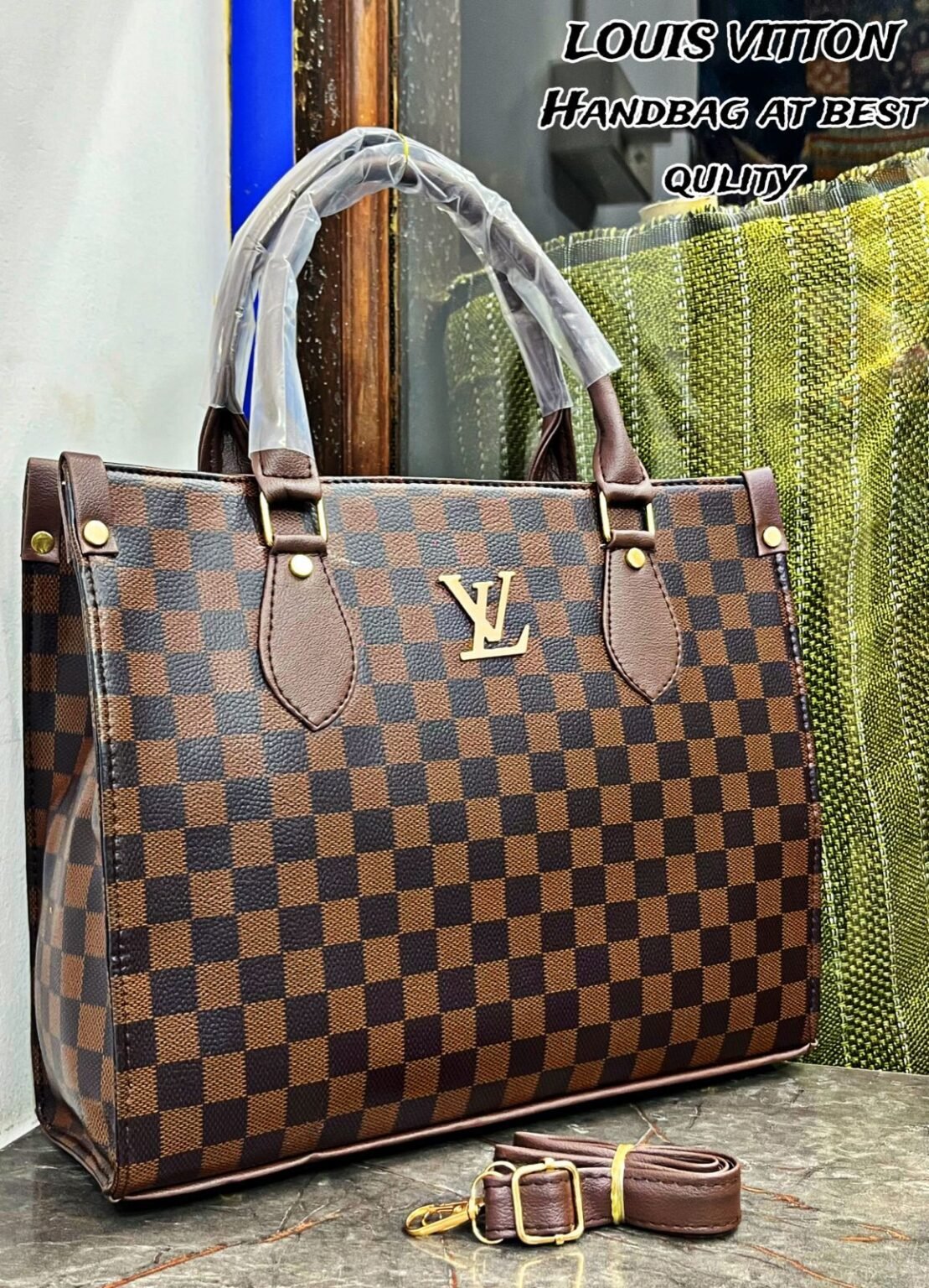 Louis Vuitton Inspired Premium Tote Bag - Image 5