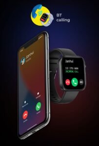 Bluetooth Calling: Enables making and receiving calls directly from the wrist. 