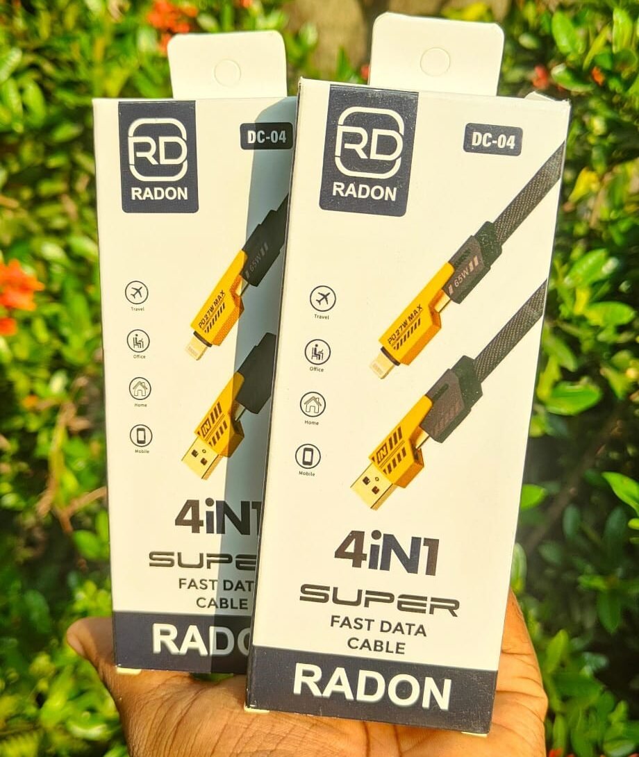 Radon DC-04 4-in-1 Super Fast Data Cable
