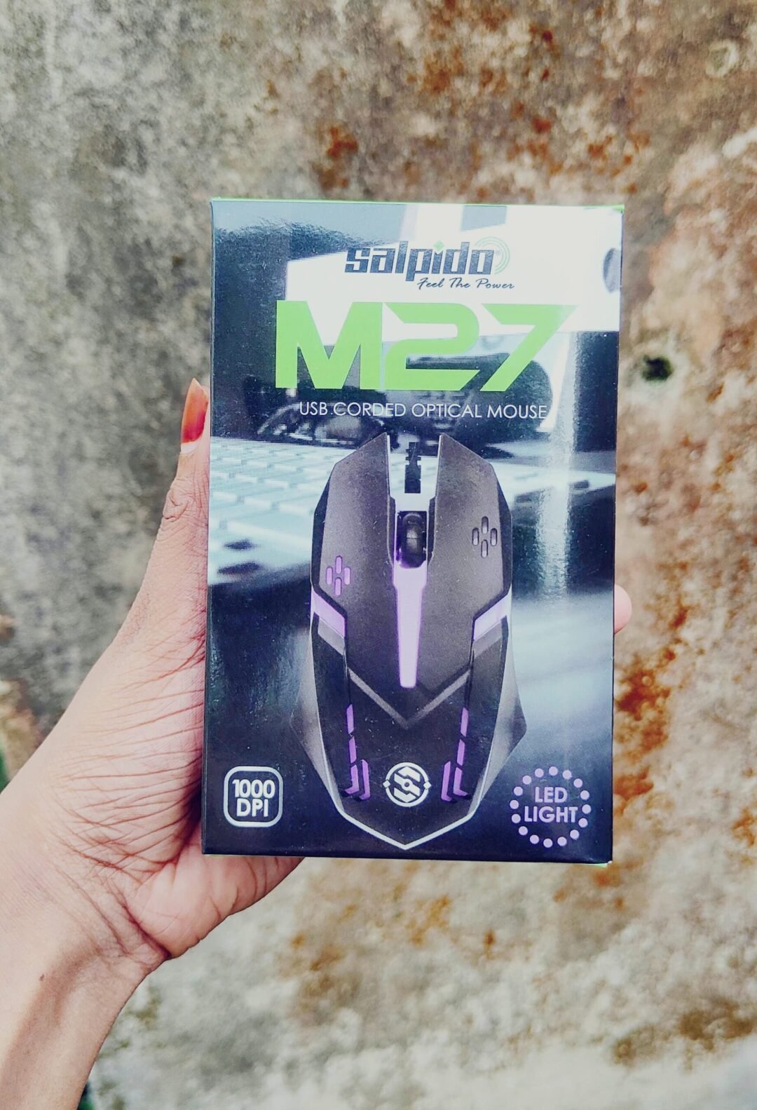 Salpido M27 USB Wired Optical Mouse