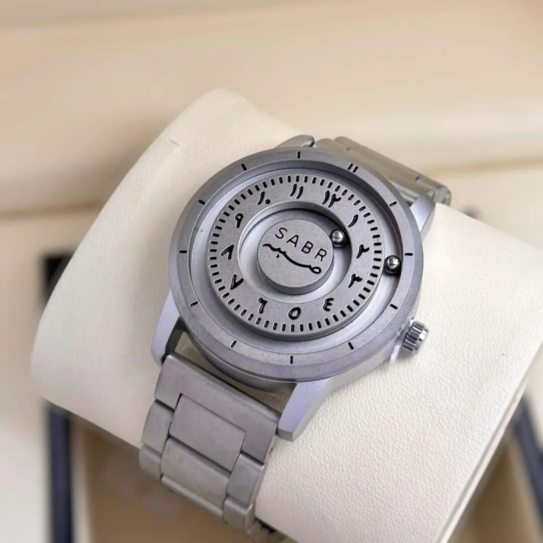 SABR Arabic Dial Steel Series Watch – Unisex (super clon) - Image 3