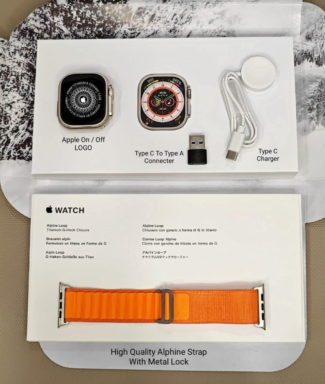 Apple Watch Ultra 2 – 49mm Retina Display (clone) - Image 2