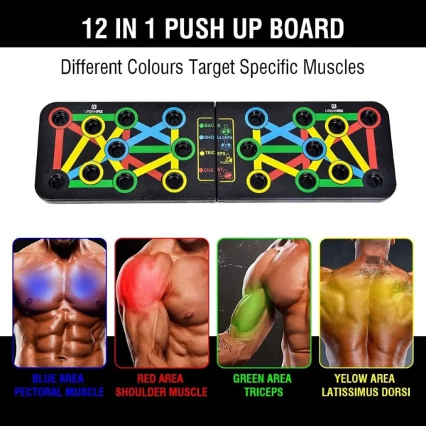 Bodyband 12-in-1 Push-Up Board