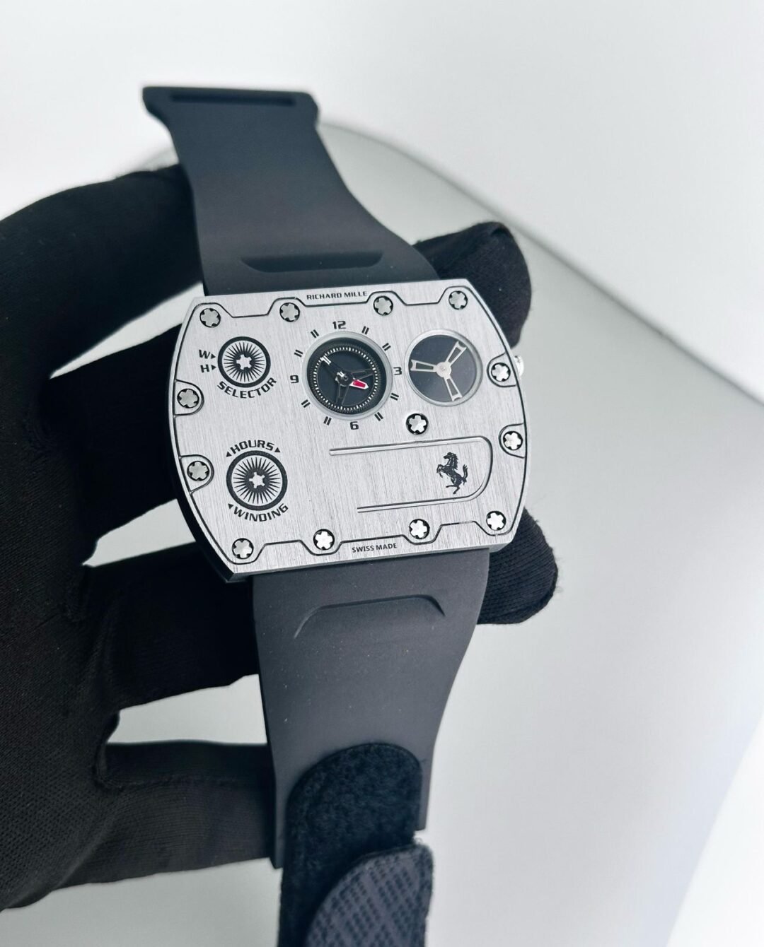 Richard Mille Ferrari Super Clone Watch – Premium Quality - Image 3