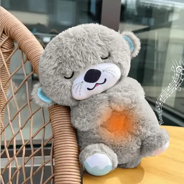 breathing teddy bear