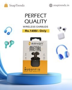 Rayon BudsFit 13 Metal Wireless Earbuds