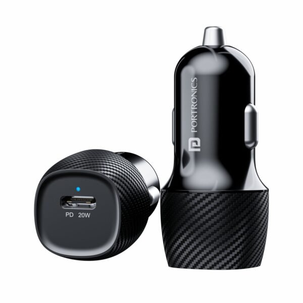 portronics car power 18