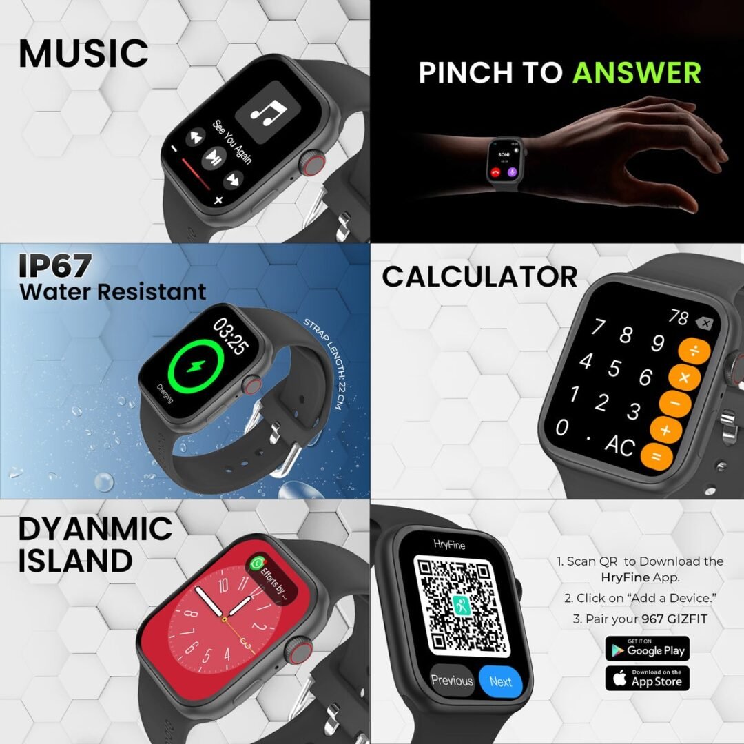 Gizmore Starmax 2.01" Smartwatch - Image 2