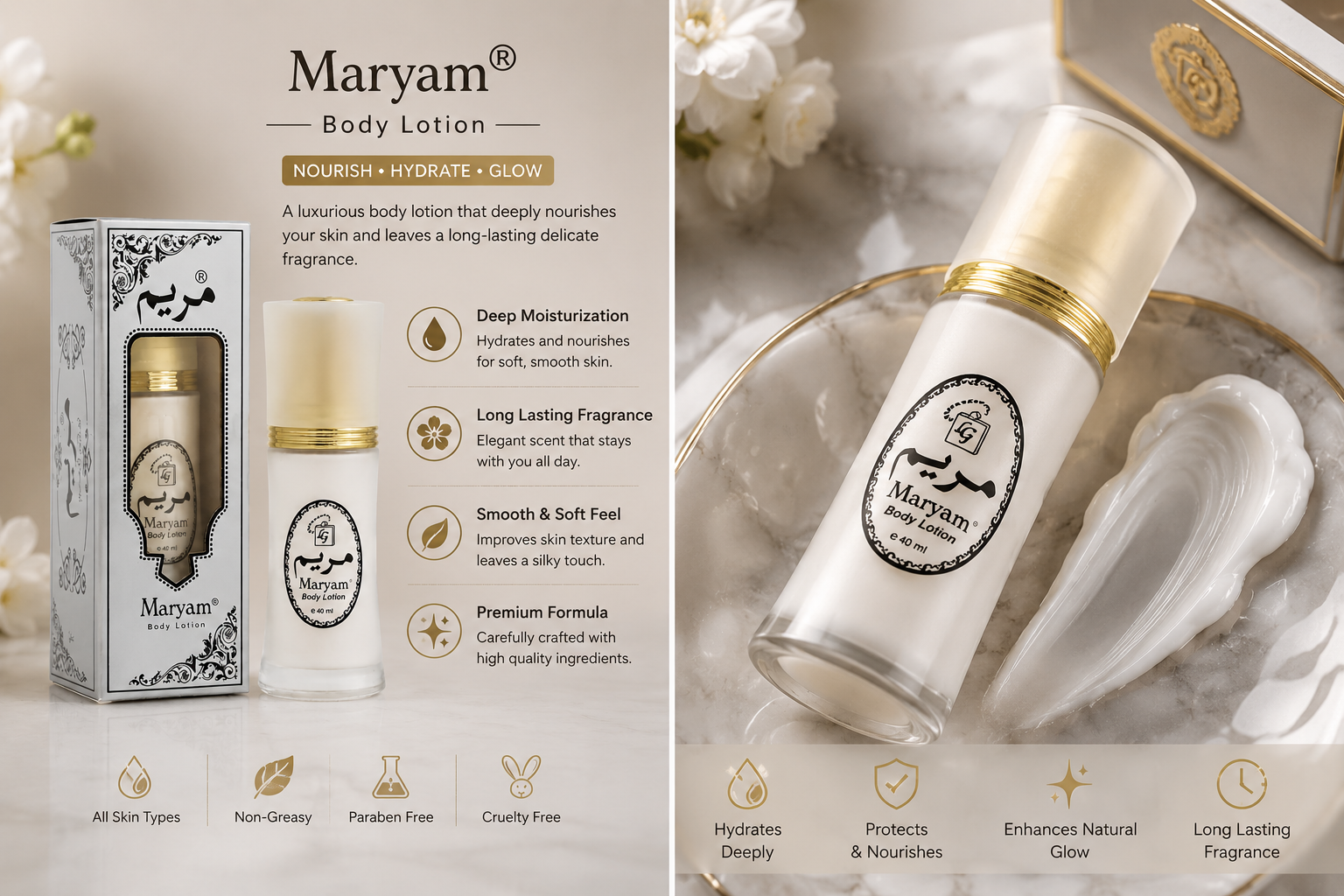 Maryam Body Lotion 40ml - Image 2