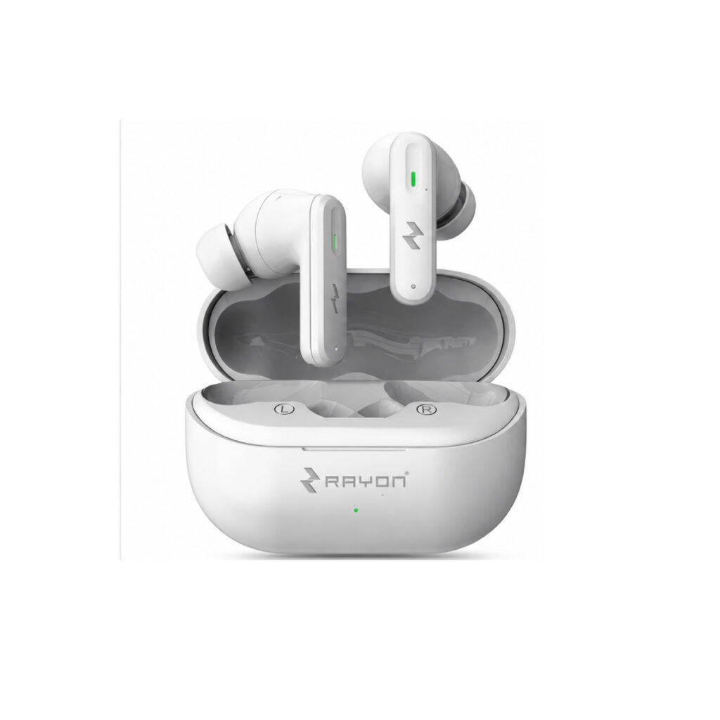 Rayon BudsFit 22 ANC Wireless Earbuds – 75H Playtime, Hi-Res Audio, Bluetooth 5.4 & Active Noise Cancellation