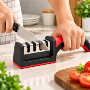 Kitchen Knife Sharpener – Manual Knife Sharpening Tool